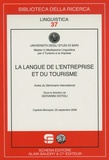 Giovanni Dotoli - La langue de l'entreprise et du tourisme - Actes du Séminaire international.