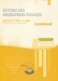 Stéphanie Tulleau - Gestion des obligations fiscales - Tome 2 Corrigé.