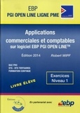 Robert Wipf - Applications commerciales et comptables sur logiciel EBP PGI Open Line - Niveau 1, livre élève.