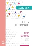 Christophe Castéras - Fiches de finance UE 2 du DSCG - Fiches de cours.