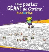 Régis Denel - Mon poster géant de Carême à colorier.