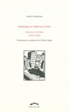 Erich Mühsam - Bohème et révolution - Journaux intimes (1910-1924).