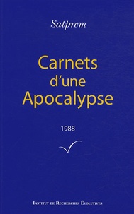  Satprem - Carnets d'une Apocalypse - Tome 8 (1988).