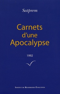  Satprem - Carnets d'une Apocalypse - Tome 12 (1992).