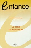 Serge Portalier - Enfance Volume 66 N° 1, janvier-mars 2014 : La cécité du jeune enfant.