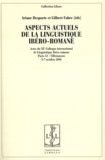 Ariane Desporte et Gilbert Fabre - Aspects actuels de la linguistique ibéro-romane.