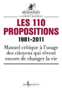  Mediapart et Laurent Mauduit - Les 110 propositions 1981-2011.
