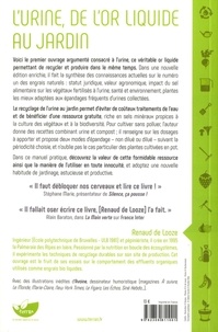 L'urine, de l'or liquide au jardin. Guide pratique pour produire ses fruits et légumes en utilisant les urines et composts locaux