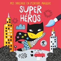  Idées Book - Super héros - Avec 1 pinceau.