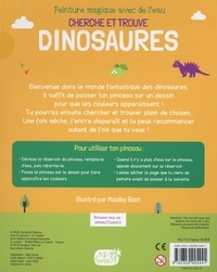 Cherche et trouve dinosaures. Avec un pinceau