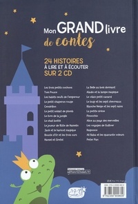 Mon grand livre de contes  avec 2 CD audio