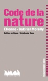 Etienne-Gabriel Morelly - Le code de la nature.