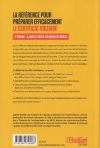 La bible du certificat Voltaire 3e édition
