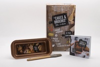  I2C - Coffret Mes cakes et brioches 100% faits maison - Contient : 1 moule antiadhésif, 1 pinceau en silicone, 1 livre de recettes.