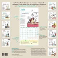 Calendrier Cette année, je suis ZD ! (Zéro Déchet). Astuces et recettes pour en finir avec la poubelle  Edition 2021