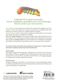 Agenda de la nature au jardin  Edition 2024