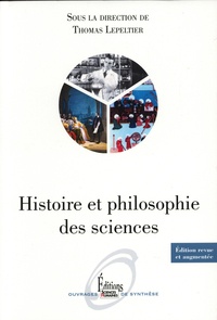 Thomas Lepeltier - Histoire et philosophie des sciences.