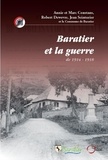 Marc Constans et Annie Constans - Barratier et la guerre de 14-18.