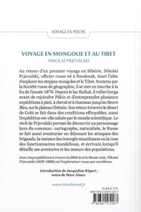 Voyage en Mongolie et au Tibet