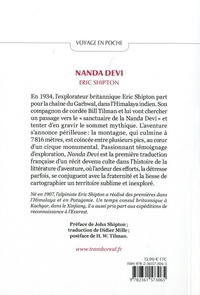 Nanda Devi. Ultime sanctuaire himalayen