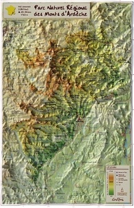  Reliefs Editions - Parc Naturel Régional des Monts d'Ardèche.