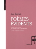 Guy Bennett - Poèmes évidents.