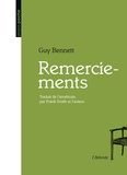 Guy Bennett - Remerciements.