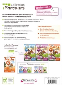 Maths CM2 iParcours. Cahier d'exercices  Edition 2017