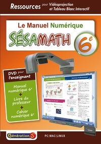  Génération 5 - Manuel numérique Sésamath 6e - DVD pour l'enseignant.