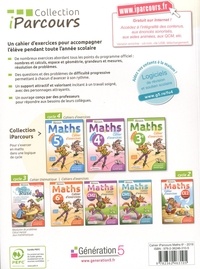 Maths 6e Cycle 3 Iparcours. Cahier d'exercices  Edition 2019