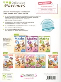Maths 4e cycle 4 Iparcours. Cahier d'exercices  Edition 2019