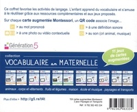 Paysages et transports Maternelle. 104 cartes augmentées Montessori pour mobiliser le langage dans toutes ses dimensions. Avec 2 jeux de 52 cartes