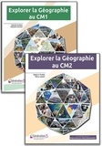 Nathalie Pradels et Sébastien Durand - Géographie CM1 ; Géographie CM2 Explorer... - Pack en 2 volumes.