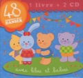 Marie-Pierre Emorine - 48 comptines pour danser avec Lilou et Babou. 2 CD audio