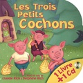 Claude Rich et Delphine Rich - Les Trois Petits Cochons. 1 CD audio