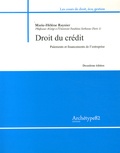 Marie-Hélène Raynier - Droit du crédit - Paiements et financements de l'entreprise.