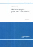 Thierry Lafay - Mathématiques pour les économistes.
