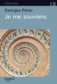 Georges Perec - Je me souviens.