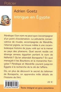 Intrigue en Egypte. Une enquête de Pénélope Edition en gros caractères