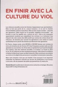 En finir avec la culture du viol