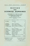  PU du Septentrion - Revue des Sciences Humaines N° 89, 1/1958 : Centenaire de la mort de Musset. Centenaire de la publication des Fleurs du Mal..