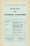  PU du Septentrion - Revue des Sciences Humaines N° 93, 1/1959 : .