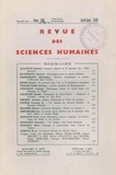  PU du Septentrion - Revue des Sciences Humaines N° 134, 4/1969 : .