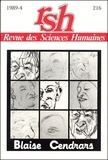 Claude Leroy - Revue des Sciences Humaines N° 216, 10/1989 : Blaise Cendrars.