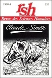 Guy Neumann - Revue des Sciences Humaines N° 220, 10/1990 : Claude Simon.