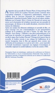 Mort à Venise de Luchino Visconti