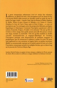 Les inscriptions romanesques dans la prose arthurienne du XIIIe au XVe siècle. Un arrière-pays des lettres