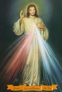 Rassemblement à son image - Jésus j'ai confiance en Toi - Pack de 20 images de Jésus miséricordieux.