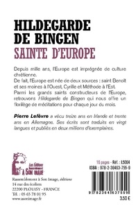Hildegarde de Bingen - Sainte d'Europe. Citations choisies