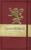  Huginn & Muninn - Game of Thrones, Maison Lannister - Carnet ligné avec pochette.